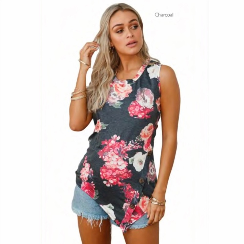 Floral Tank Top